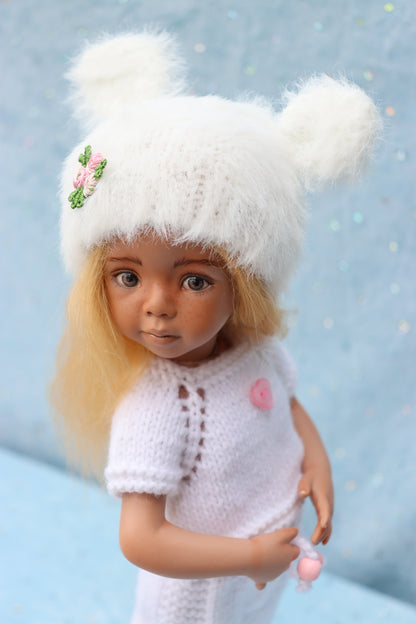 Portrait # 9 - OOAK - 11" Porcelain Doll - from Dianna Effner Expressions mold - MAFD