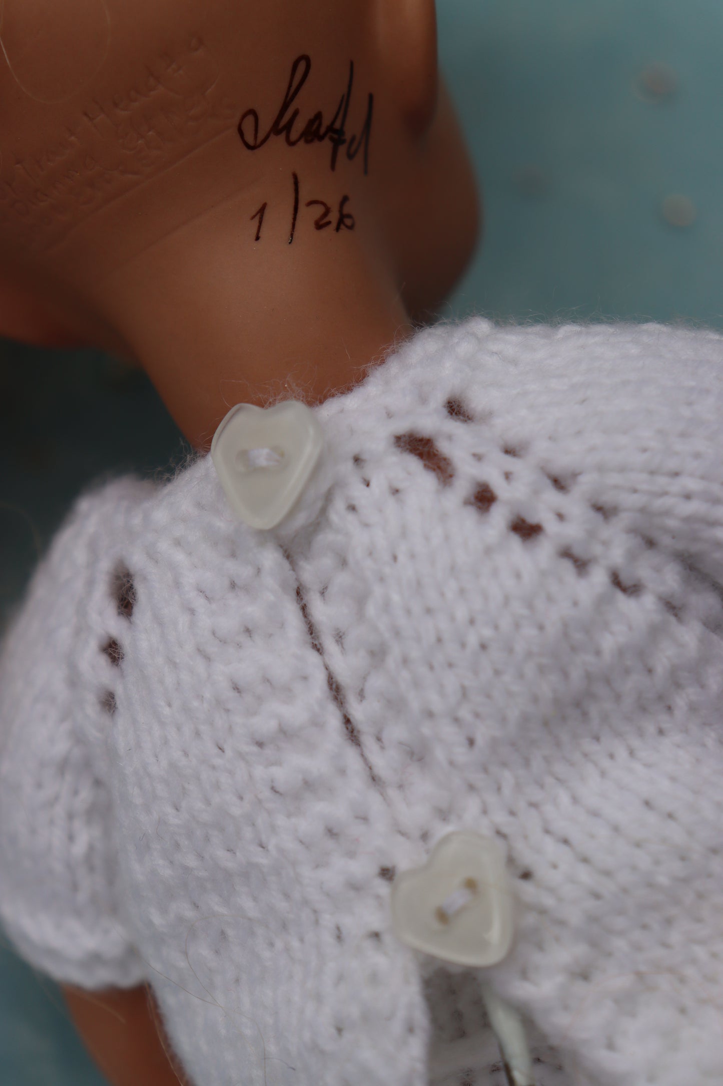 Portrait # 9 - OOAK - 11" Porcelain Doll - from Dianna Effner Expressions mold - MAFD