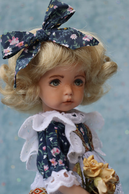 Little Lou - OOAK - 11" Porcelain Doll - from Dianna Effner Expressions mold - MAFD