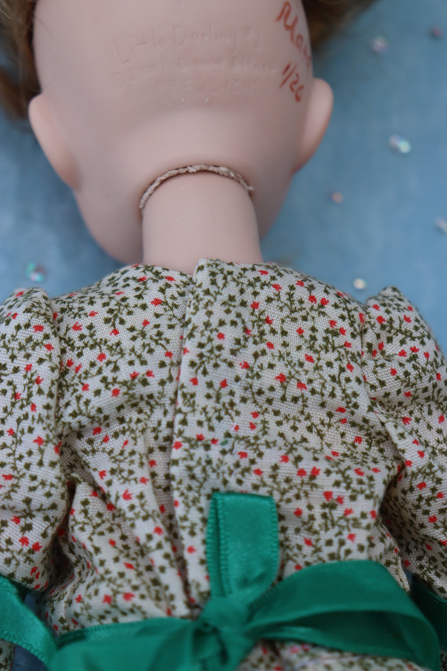 Little Darling # 1 - OOAK - 11" Porcelain Doll - from Dianna Effner Expressions mold - MAFD