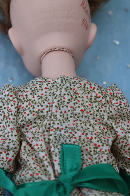 Little Darling # 1 - OOAK - 11" Porcelain Doll - from Dianna Effner Expressions mold - MAFD