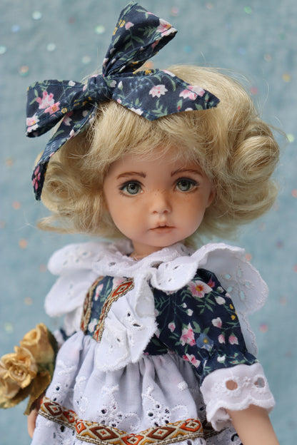 Little Lou - OOAK - 11" Porcelain Doll - from Dianna Effner Expressions mold - MAFD