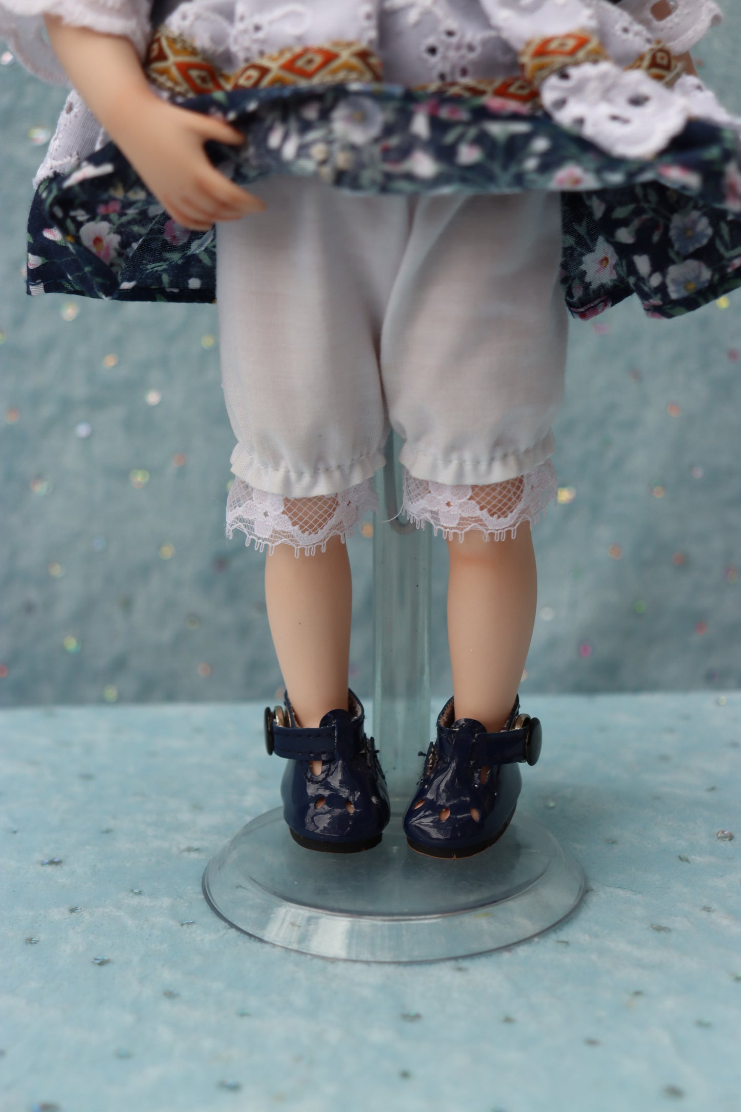 Little Lou - OOAK - 11" Porcelain Doll - from Dianna Effner Expressions mold - MAFD