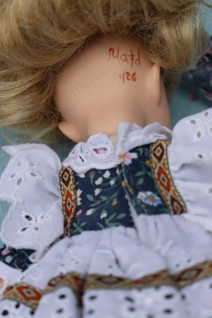 Little Lou - OOAK - 11" Porcelain Doll - from Dianna Effner Expressions mold - MAFD