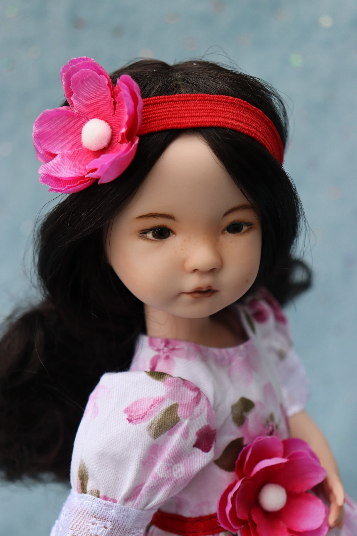 Little Darling #2- OOAK - 11" Porcelain Doll -from Dianna Effner mold- MAFD