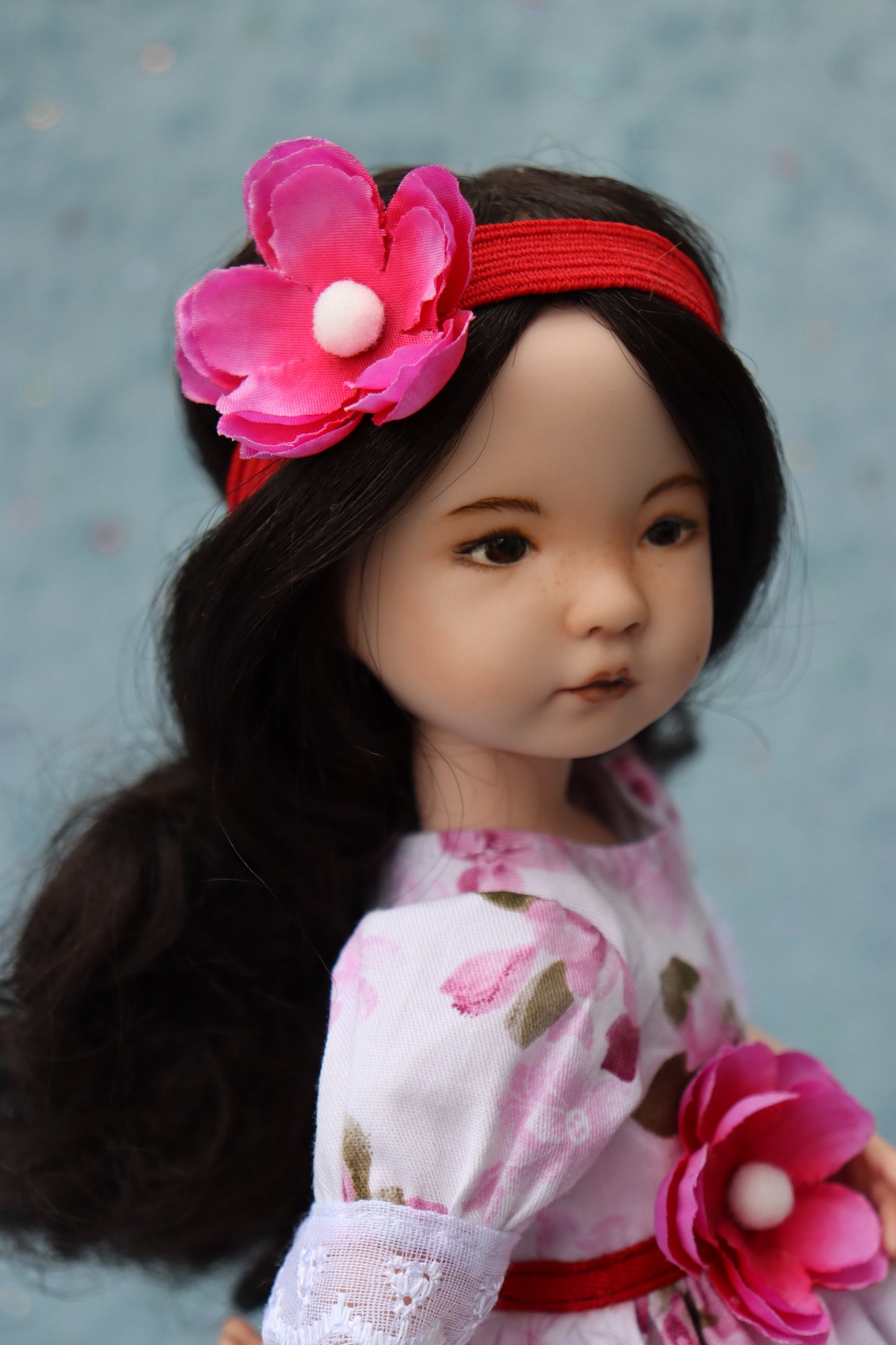 Little Darling #2- OOAK - 11" Porcelain Doll -from Dianna Effner mold- MAFD