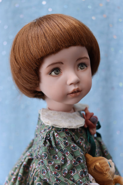 Brooke - OOAK - 14" Porcelain Doll - from Dianna Effner Expressions mold - MAFD