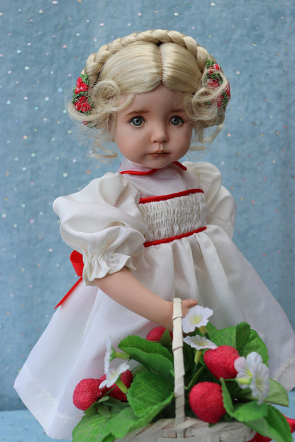 Kayla - OOAK - 14" Porcelain Doll - from Dianna Effner Expressions mold - MAFD