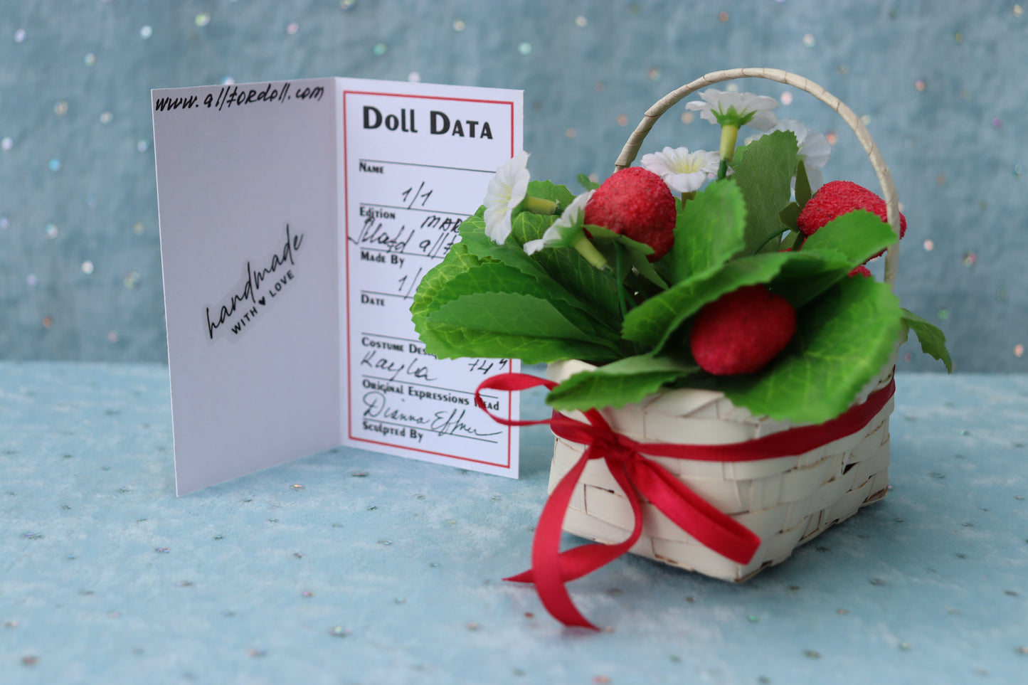 Kayla - OOAK - 14" Porcelain Doll - from Dianna Effner Expressions mold - MAFD