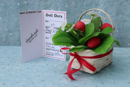 Kayla - OOAK - 14" Porcelain Doll - from Dianna Effner Expressions mold - MAFD