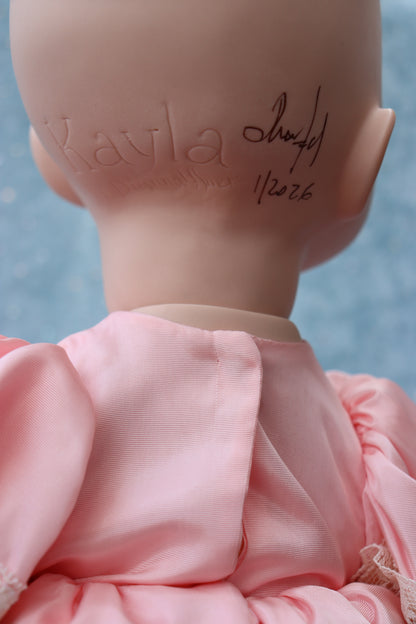 Kayla - OOAK - 24" Porcelain Doll - from Dianna Effner Expressions mold - MAFD