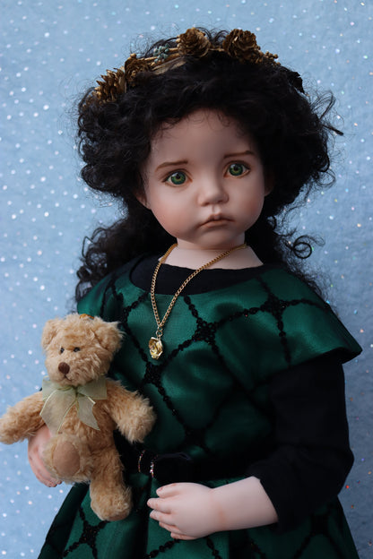 Molly - OOAK - RARE 26" Height - Porcelain Doll - from Dianna Effner mold - MAFD