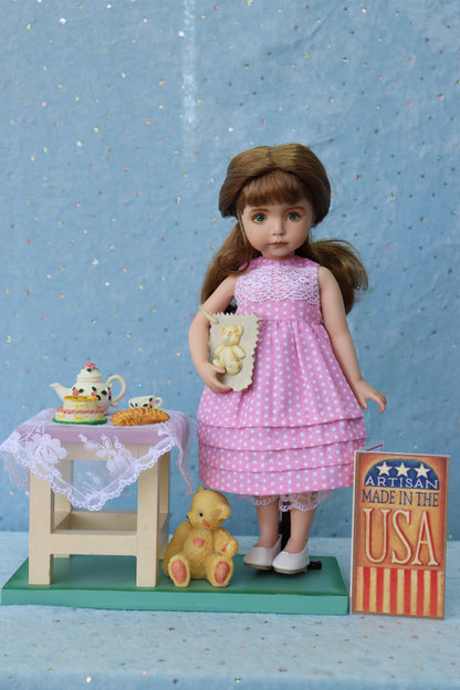 Kayla - OOAK - 11" Porcelain Doll - from Dianna Effner mold - MAFD