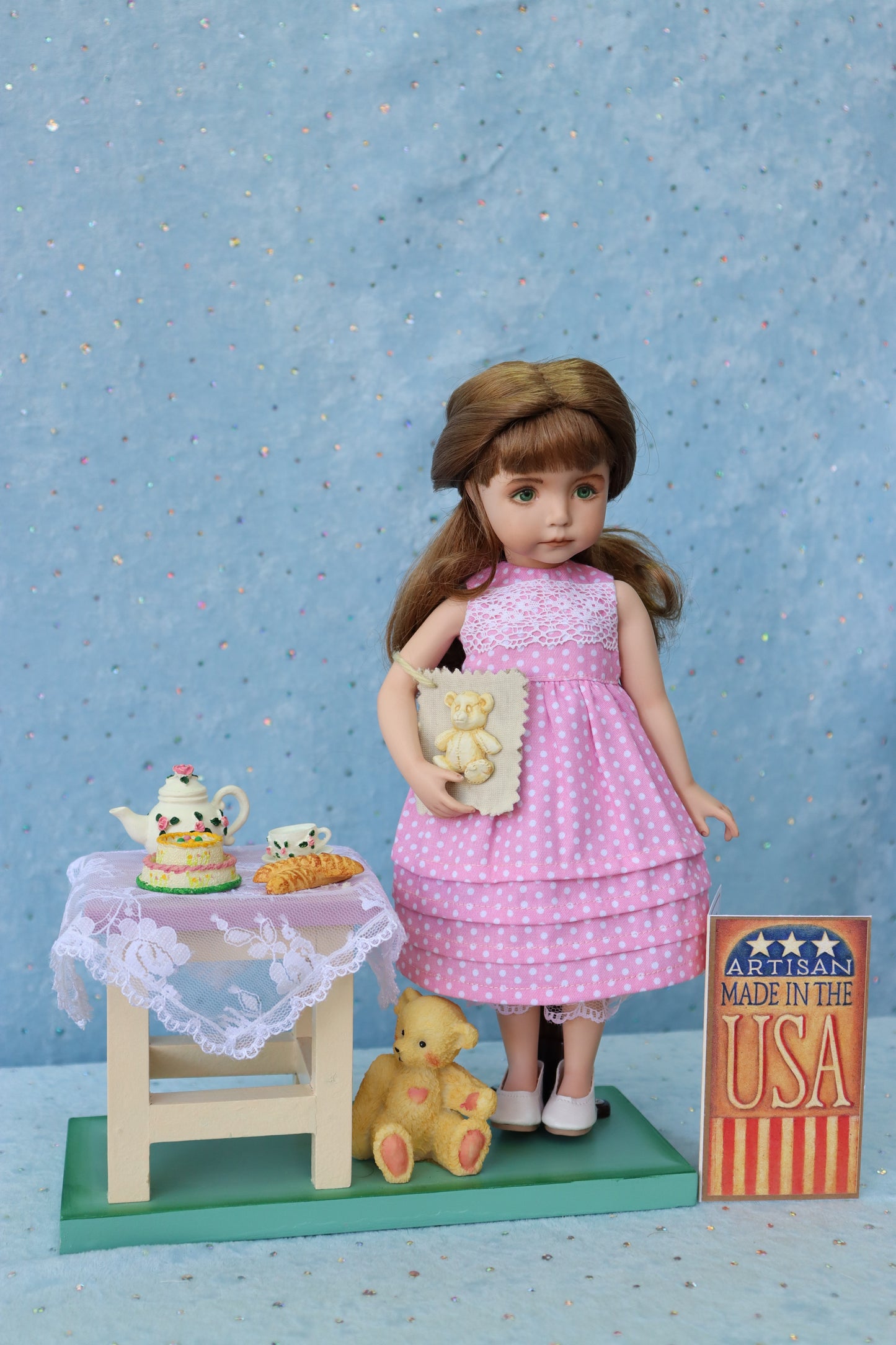Kayla - OOAK - 11" Porcelain Doll - from Dianna Effner mold - MAFD
