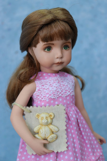 Kayla - OOAK - 11" Porcelain Doll - from Dianna Effner mold - MAFD