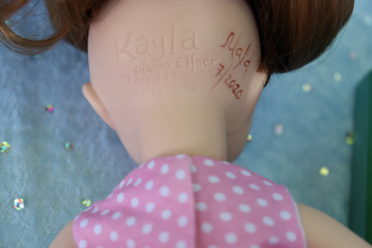 Kayla - OOAK - 11" Porcelain Doll - from Dianna Effner mold - MAFD