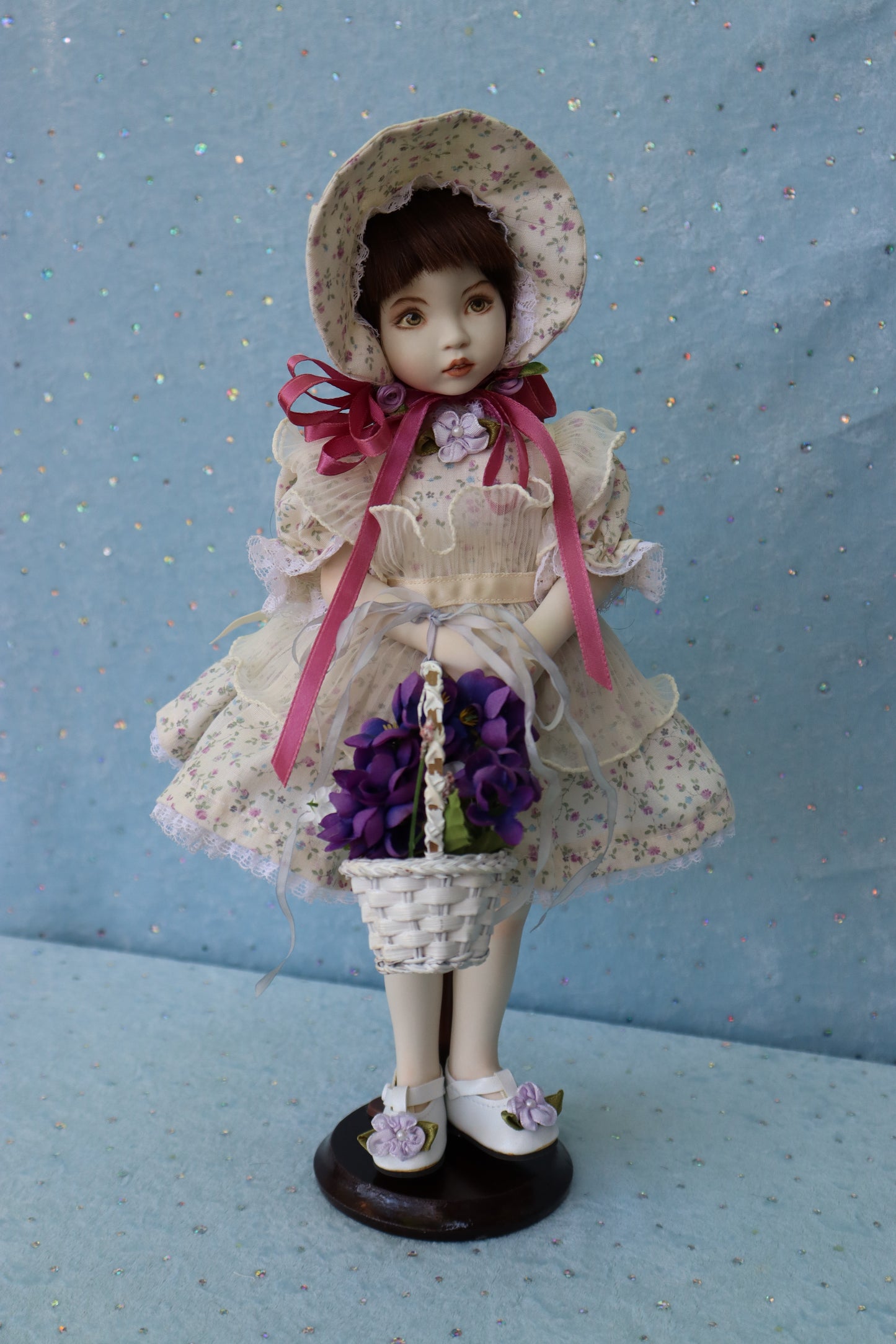 Madeline - OOAK - 12" Porcelain Doll - from Dianna Effner mold - MAFD