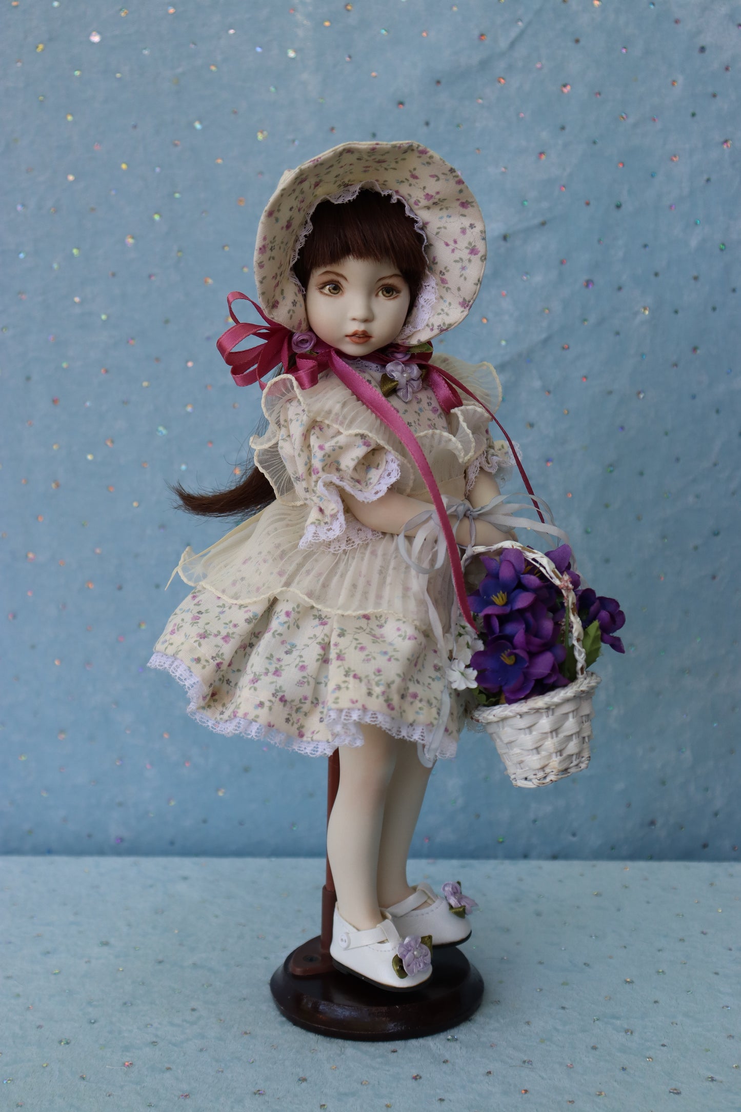 Madeline - OOAK - 12" Porcelain Doll - from Dianna Effner mold - MAFD