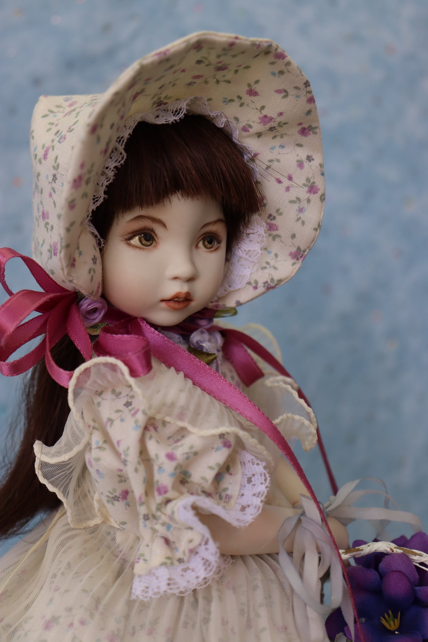Madeline - OOAK - 12" Porcelain Doll - from Dianna Effner mold - MAFD