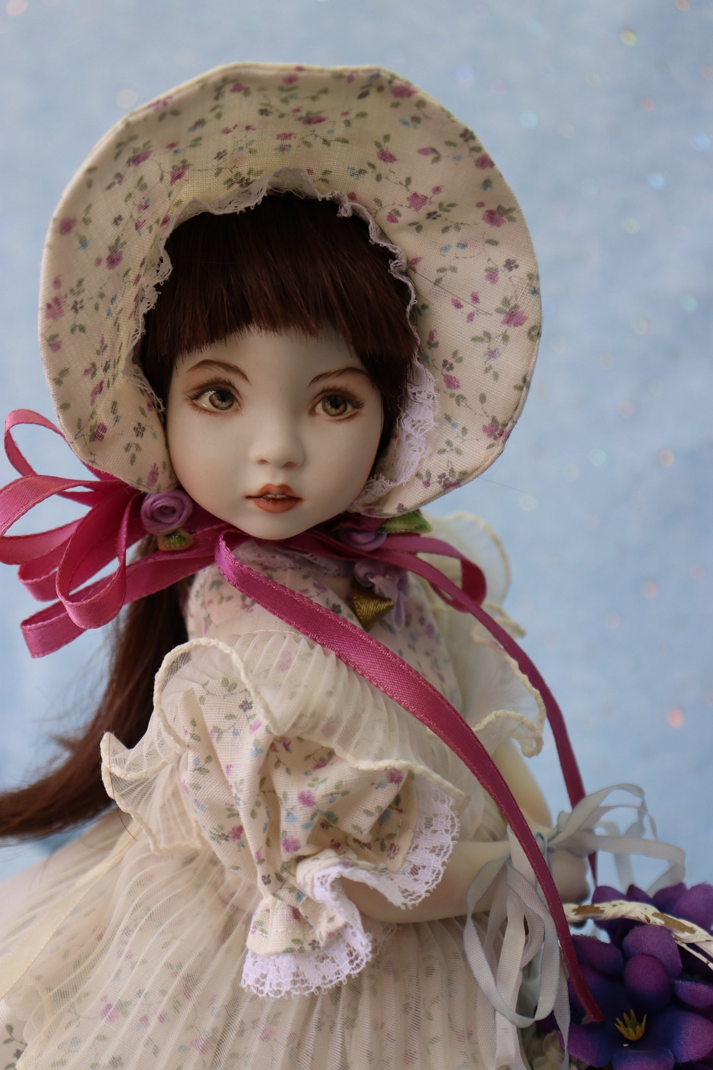 Madeline - OOAK - 12" Porcelain Doll - from Dianna Effner mold - MAFD