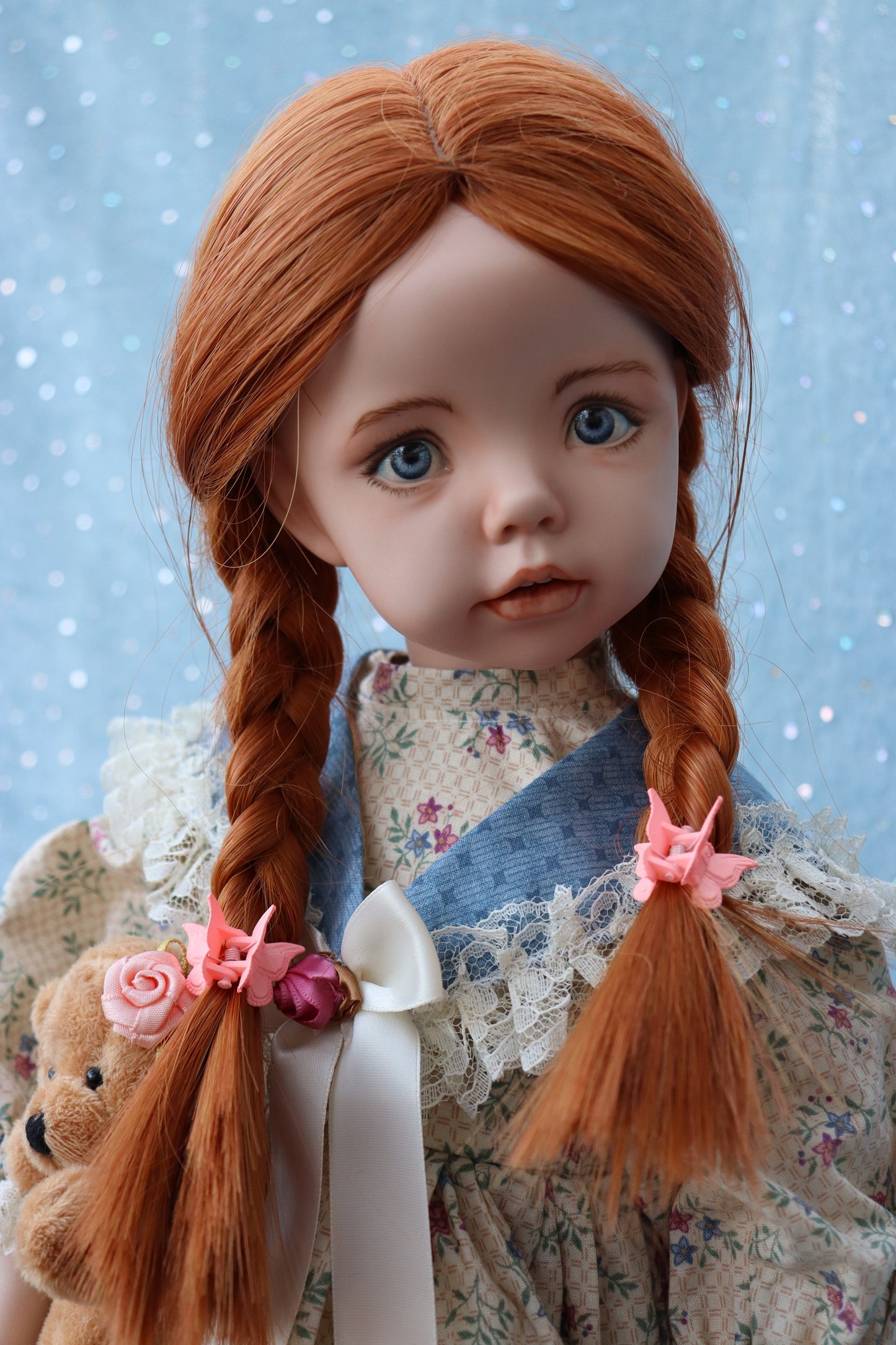 Jennifer - OOAK - 19" - Porcelain Doll - from Dianna Effner mold - MAFD