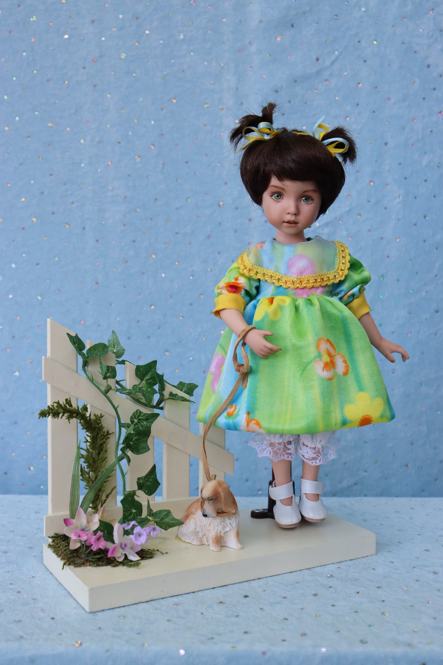 Vanessa - OOAK - 11" Porcelain Doll - from Dianna Effner mold - MAFD