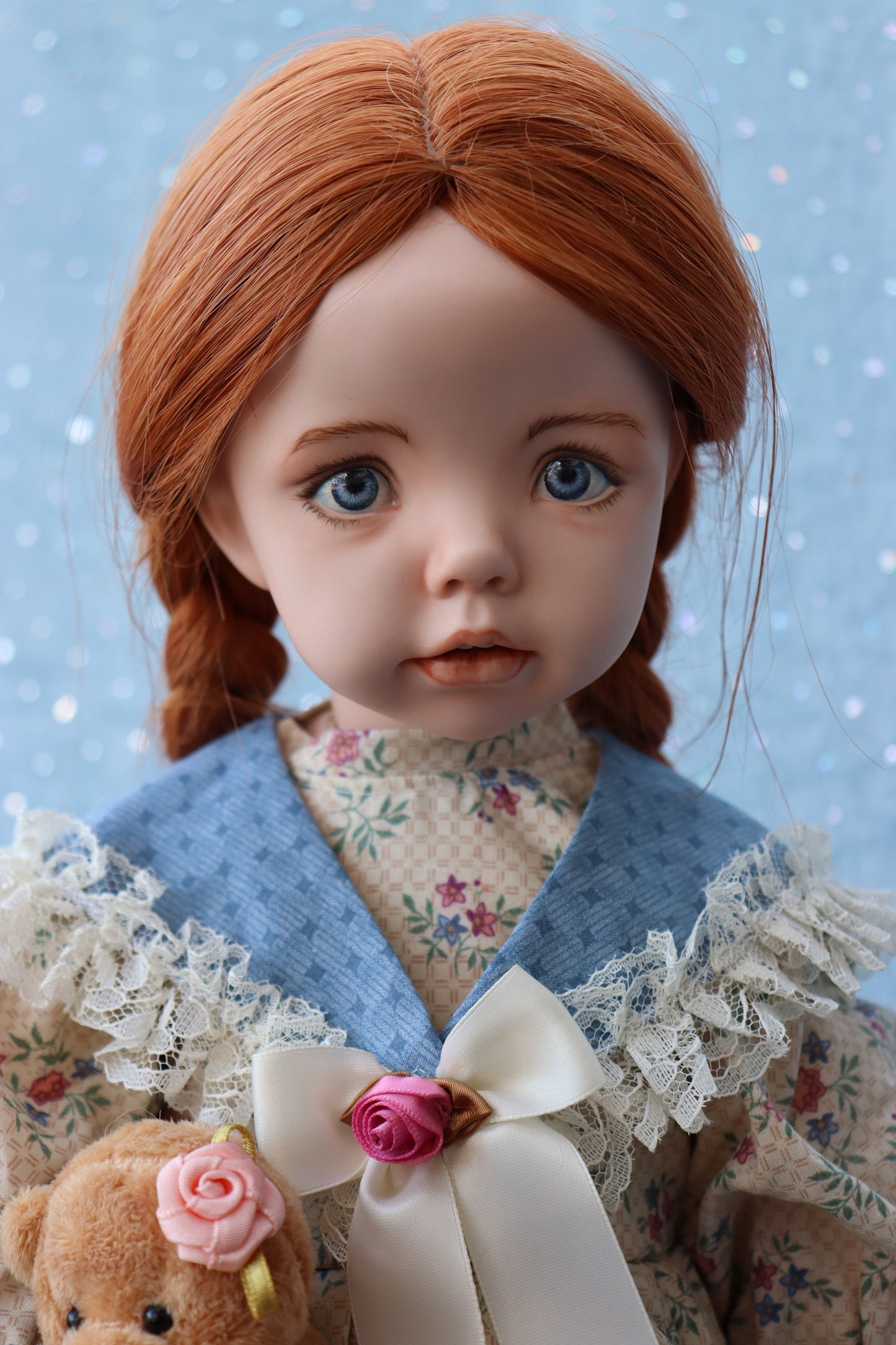 Jennifer - OOAK - 19" - Porcelain Doll - from Dianna Effner mold - MAFD