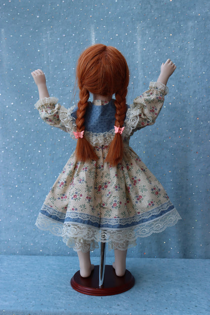 Jennifer - OOAK - 19" - Porcelain Doll - from Dianna Effner mold - MAFD