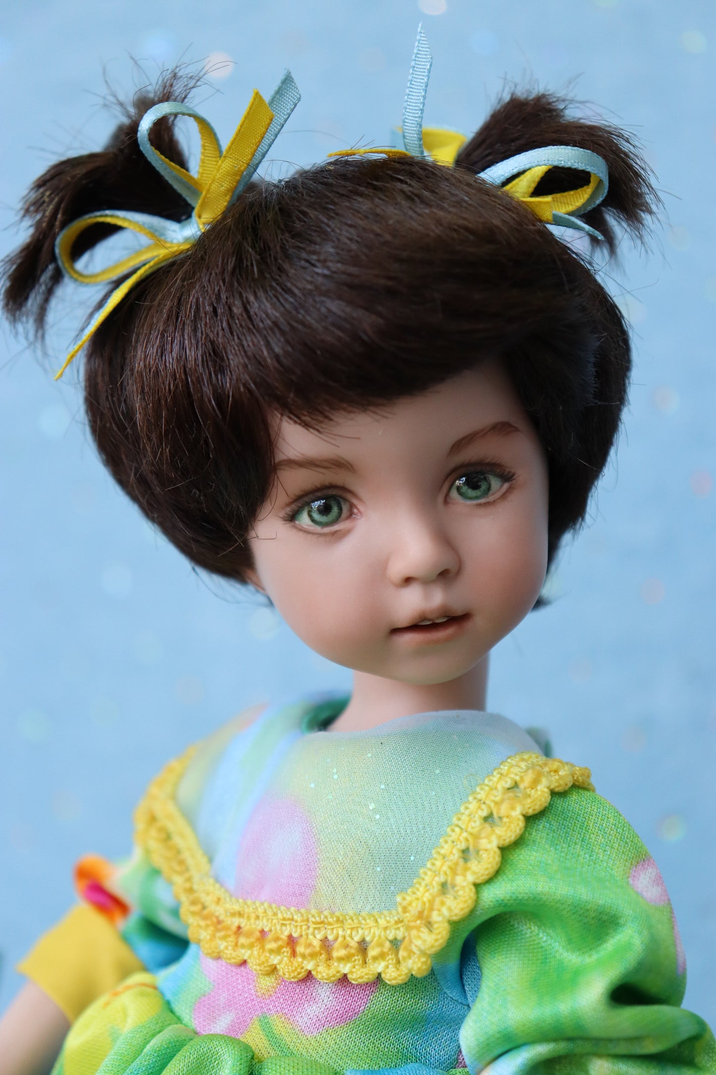 Vanessa - OOAK - 11" Porcelain Doll - from Dianna Effner mold - MAFD