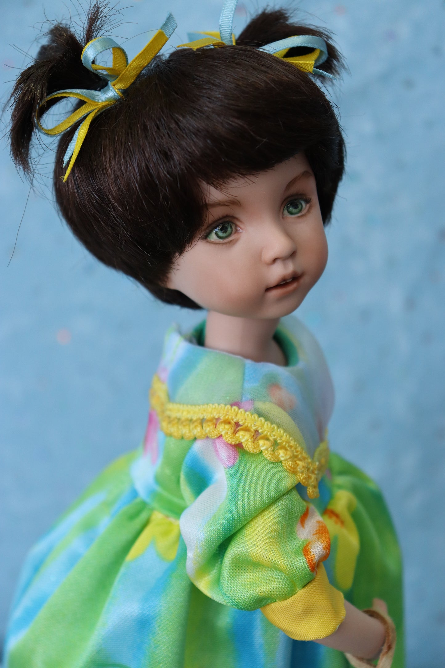 Vanessa - OOAK - 11" Porcelain Doll - from Dianna Effner mold - MAFD