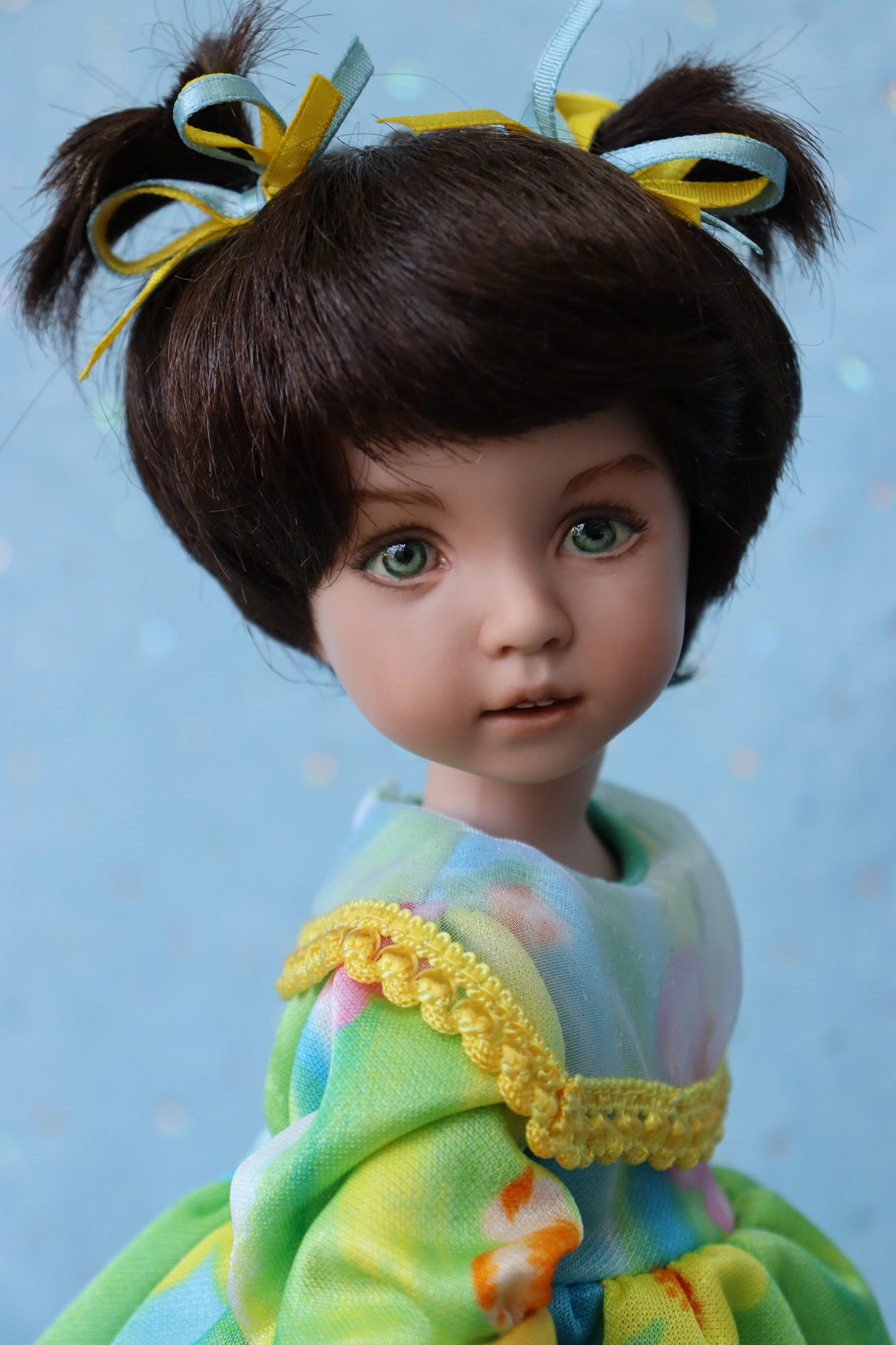 Vanessa - OOAK - 11" Porcelain Doll - from Dianna Effner mold - MAFD