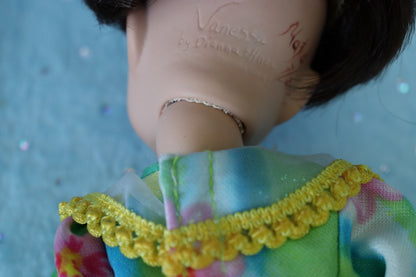 Vanessa - OOAK - 11" Porcelain Doll - from Dianna Effner mold - MAFD