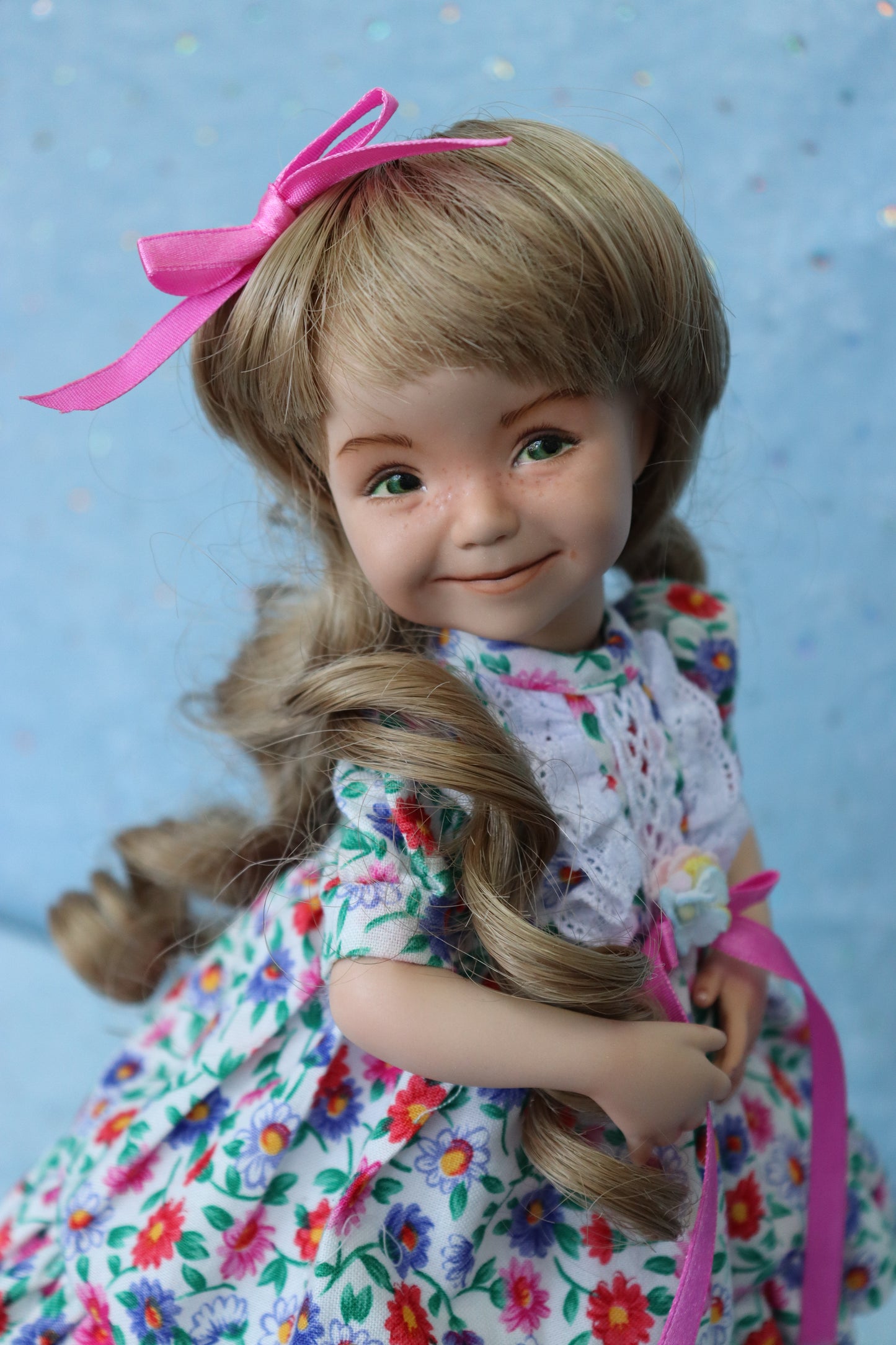 Linzee - OOAK - 11" Porcelain Doll - from Dianna Effner mold - MAFD