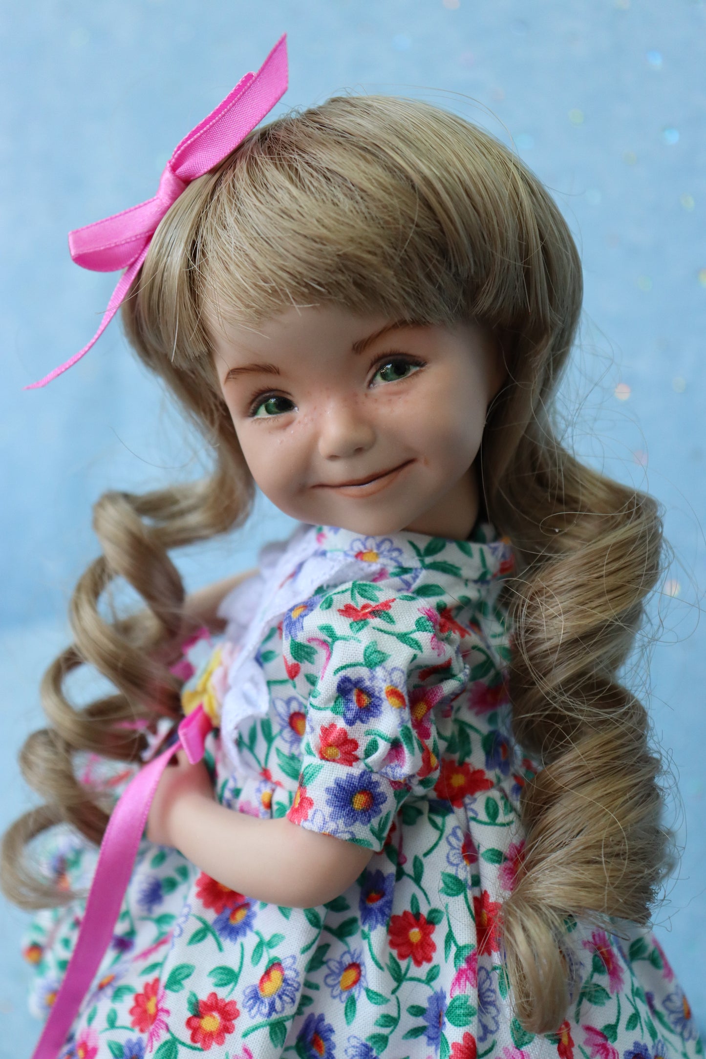 Linzee - OOAK - 11" Porcelain Doll - from Dianna Effner mold - MAFD