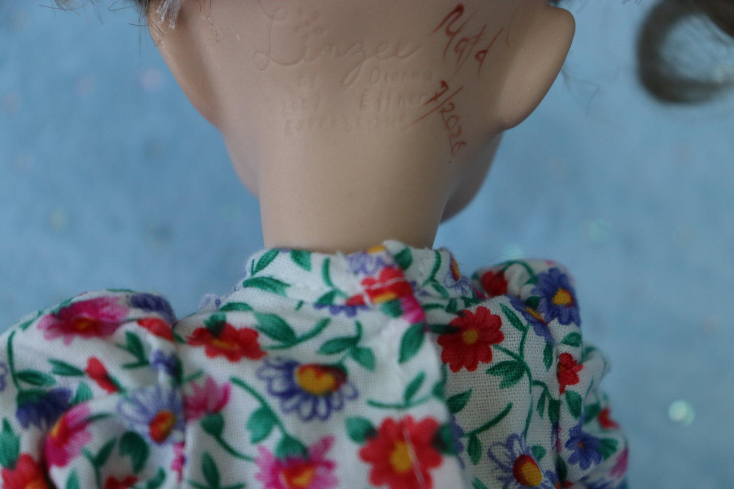 Linzee - OOAK - 11" Porcelain Doll - from Dianna Effner mold - MAFD
