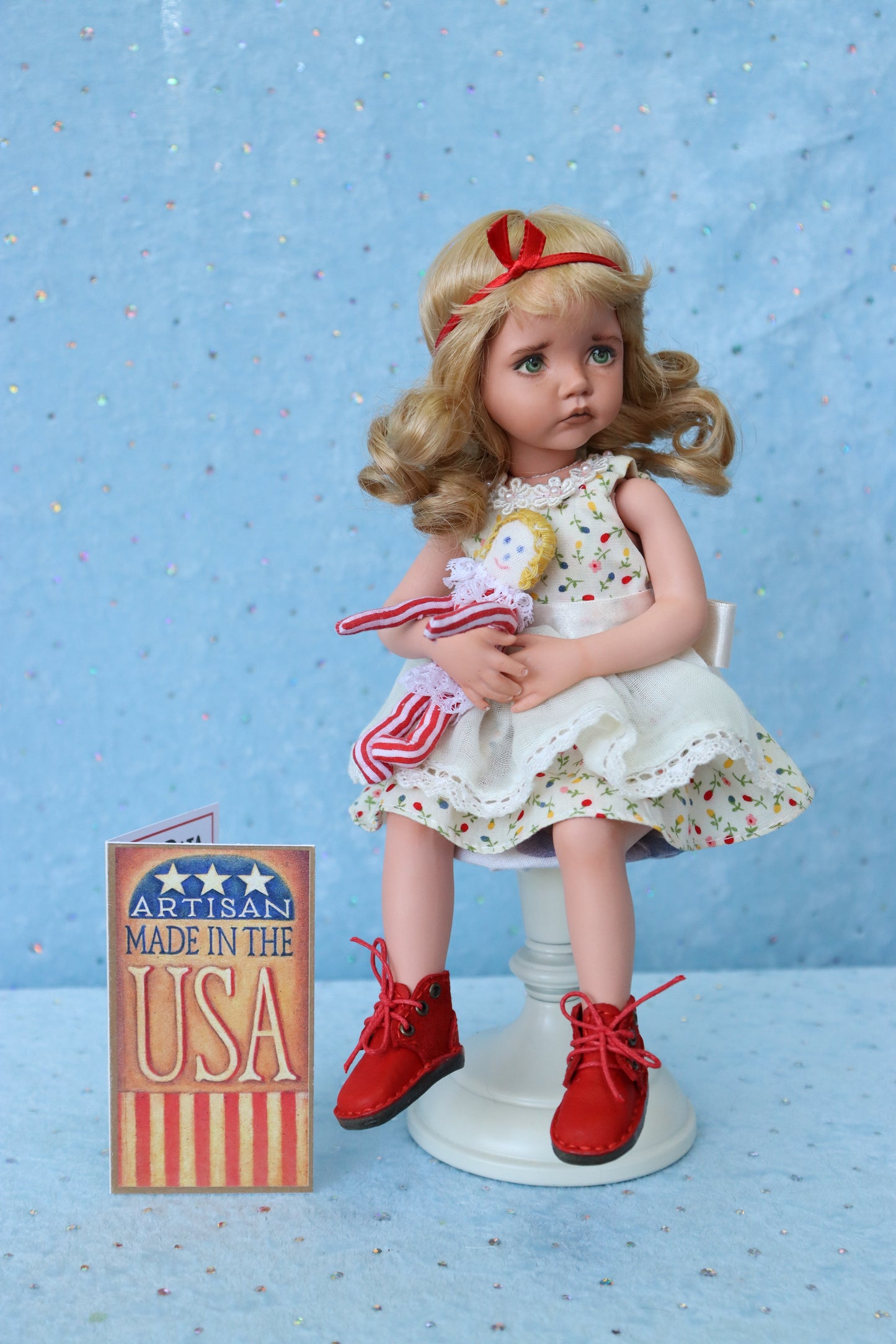 Molly - OOAK - 11" Porcelain Doll - from Dianna Effner mold - MAFD