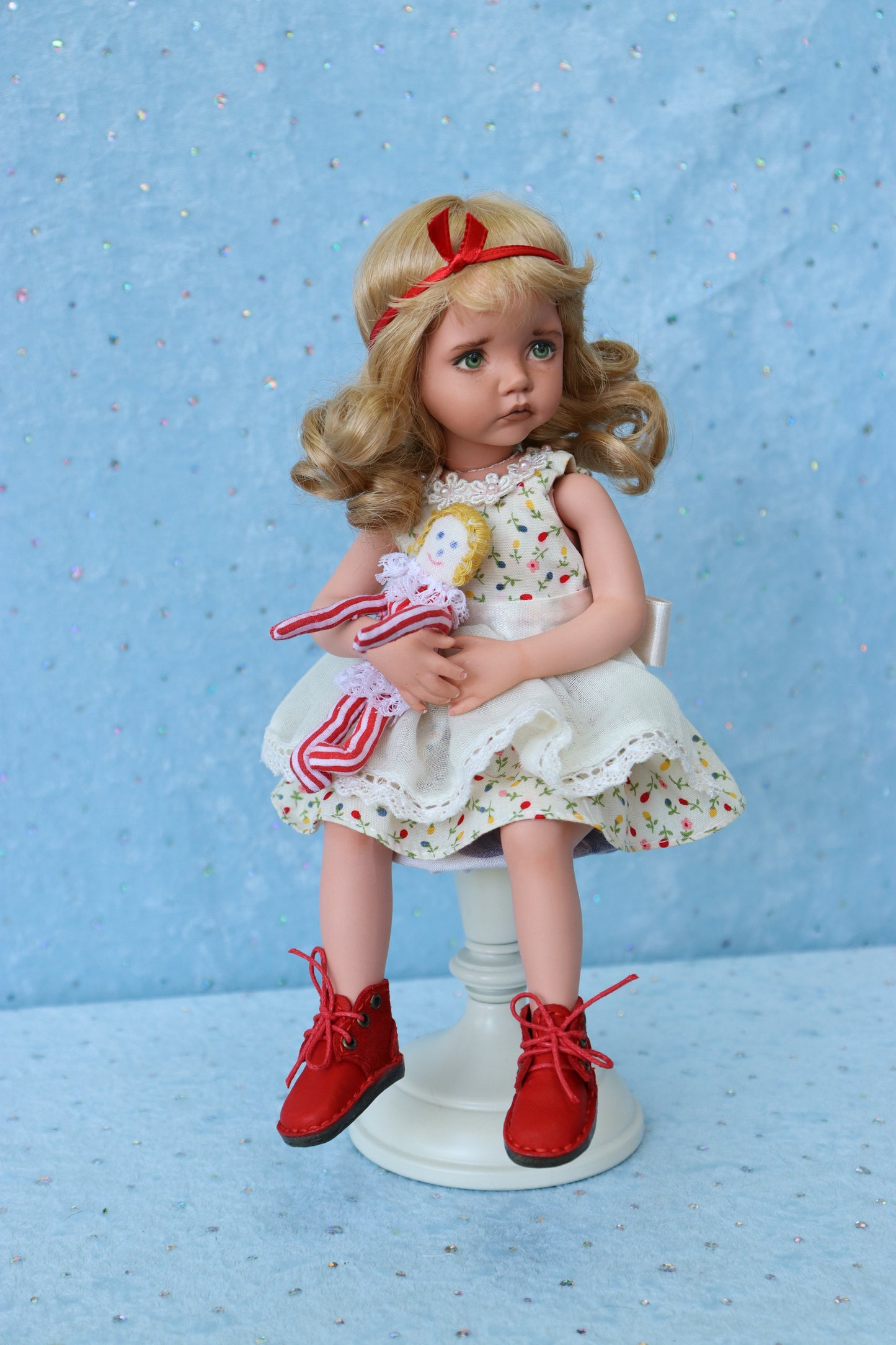 Molly - OOAK - 11" Porcelain Doll - from Dianna Effner mold - MAFD