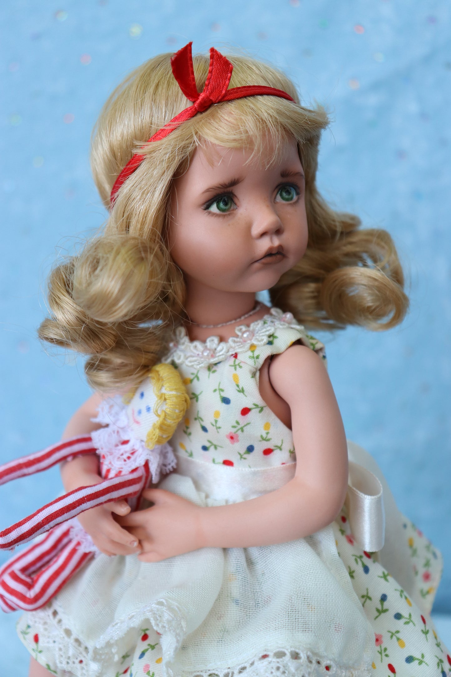 Molly - OOAK - 11" Porcelain Doll - from Dianna Effner mold - MAFD