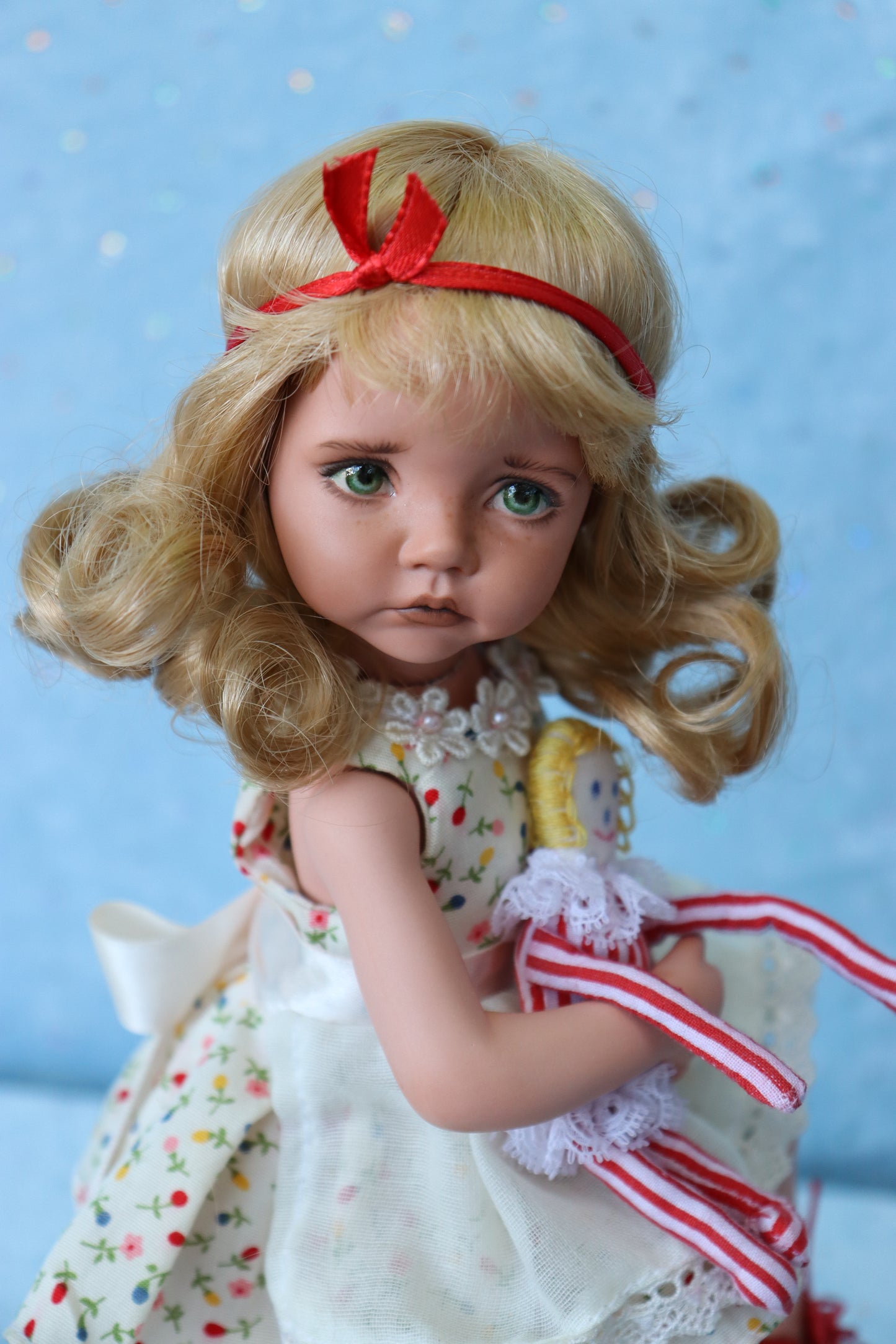 Molly - OOAK - 11" Porcelain Doll - from Dianna Effner mold - MAFD