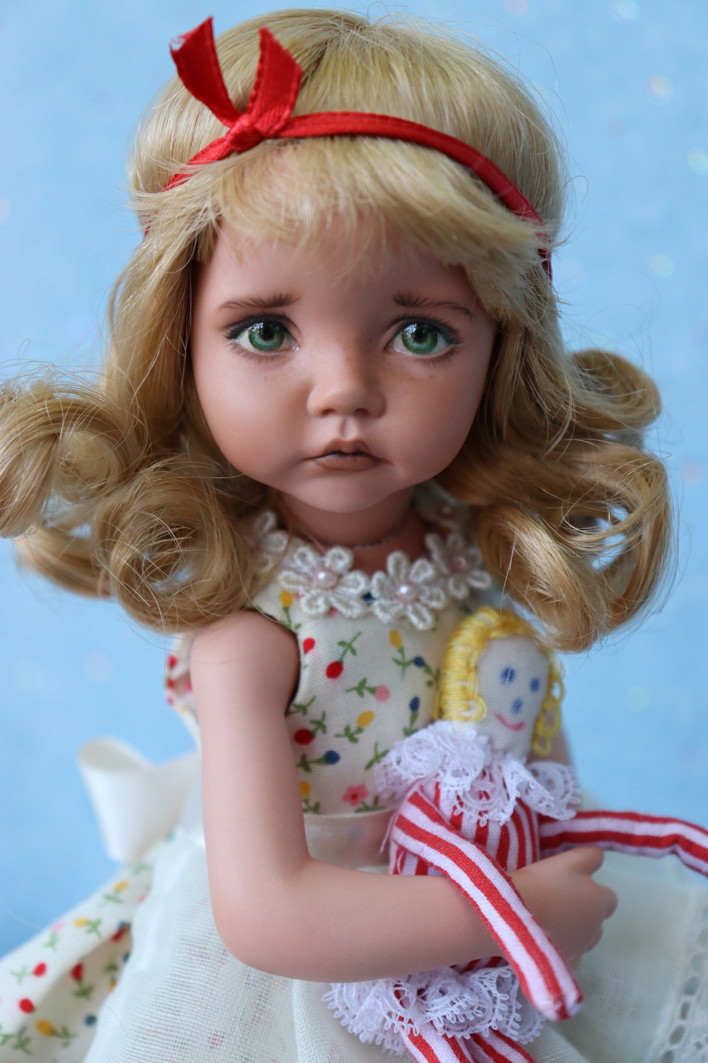 Molly - OOAK - 11" Porcelain Doll - from Dianna Effner mold - MAFD