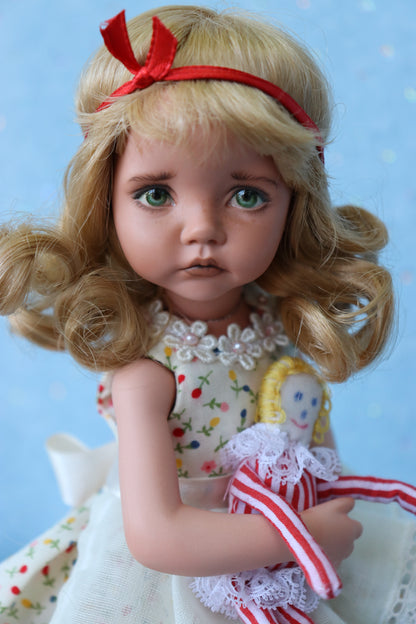 Molly - OOAK - 11" Porcelain Doll - from Dianna Effner mold - MAFD