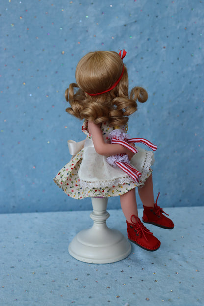 Molly - OOAK - 11" Porcelain Doll - from Dianna Effner mold - MAFD