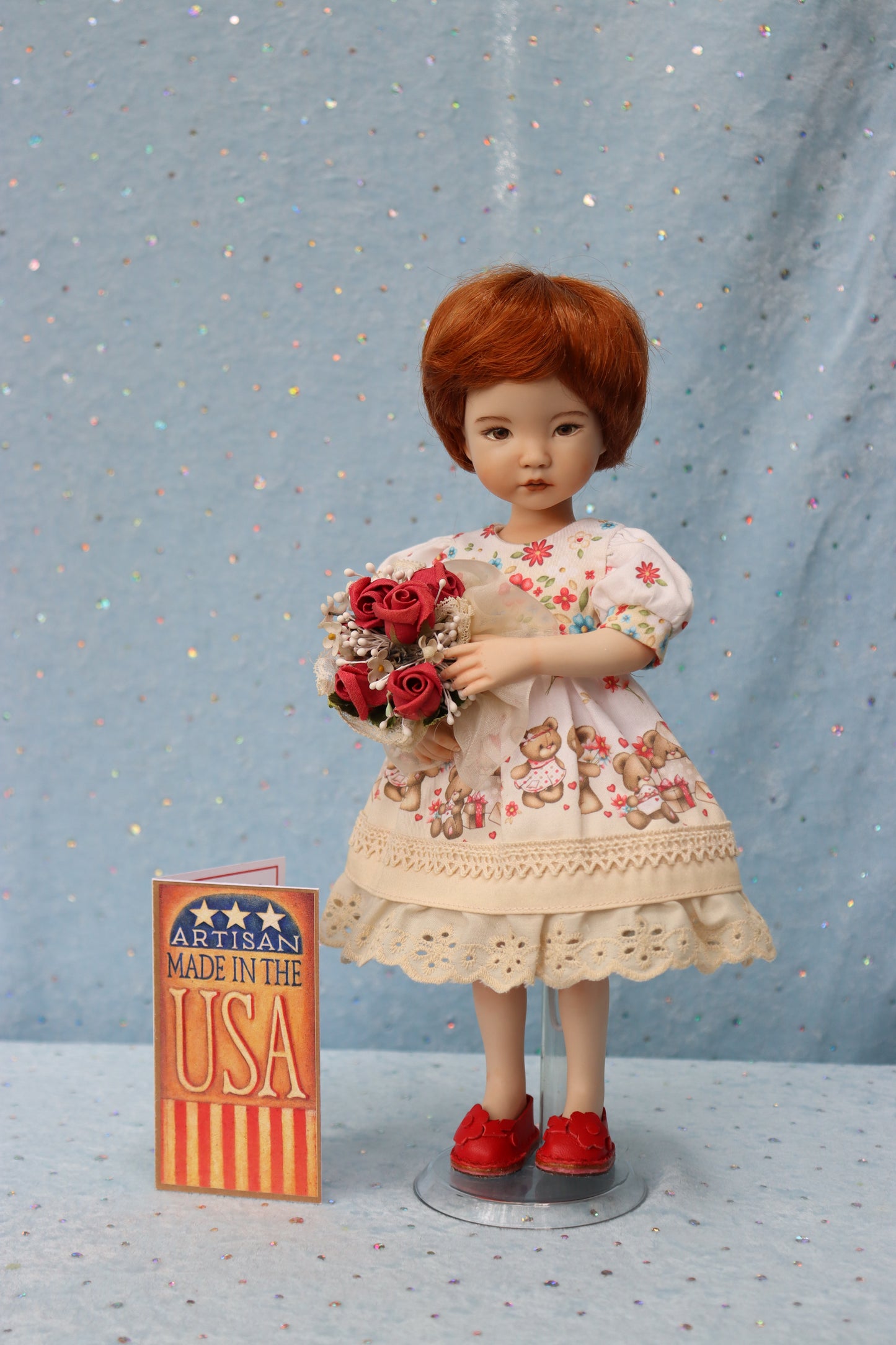 Little Darling 2 - Dianna Effner mold - 11" Porcelain Doll - OOAK