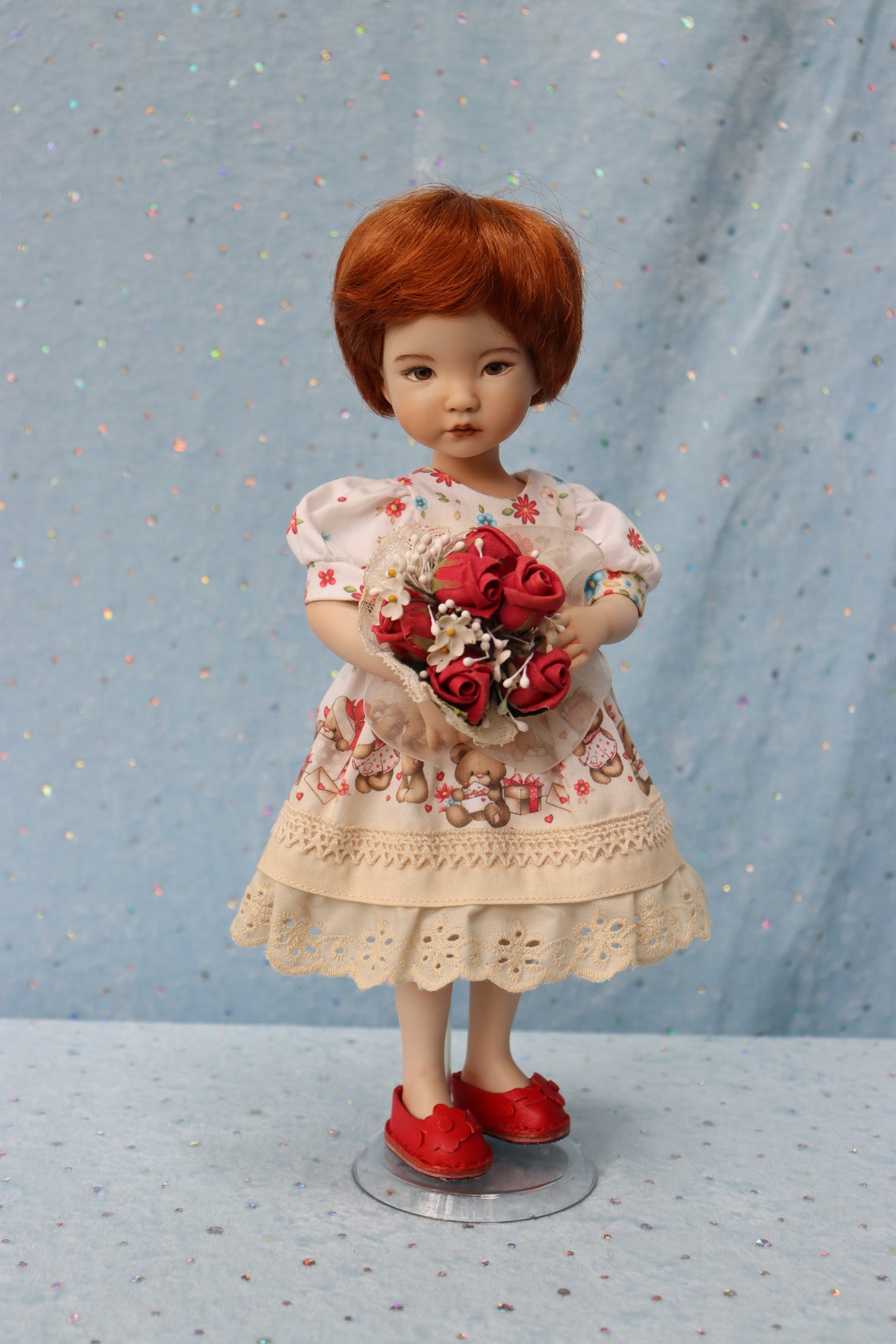 Little Darling 2 - Dianna Effner mold - 11" Porcelain Doll - OOAK