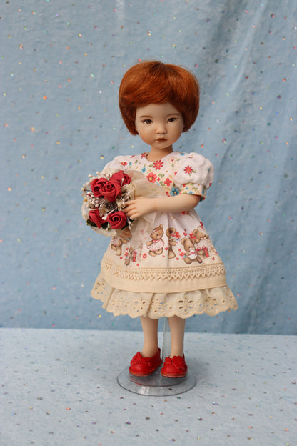 Little Darling 2 - Dianna Effner mold - 11" Porcelain Doll - OOAK