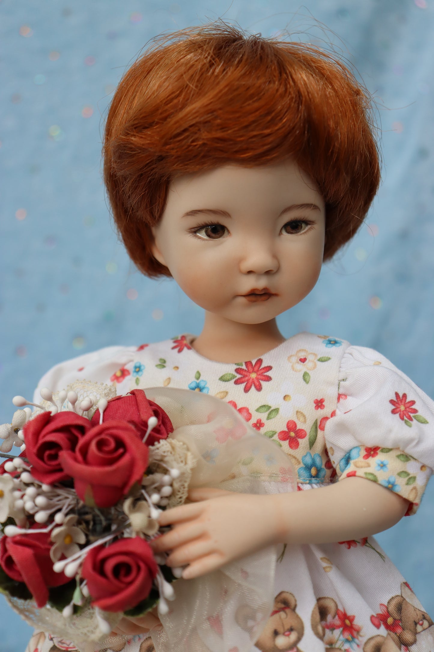 Little Darling 2 - Dianna Effner mold - 11" Porcelain Doll - OOAK