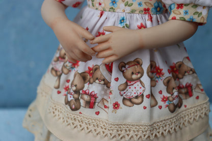 Little Darling 2 - Dianna Effner mold - 11" Porcelain Doll - OOAK