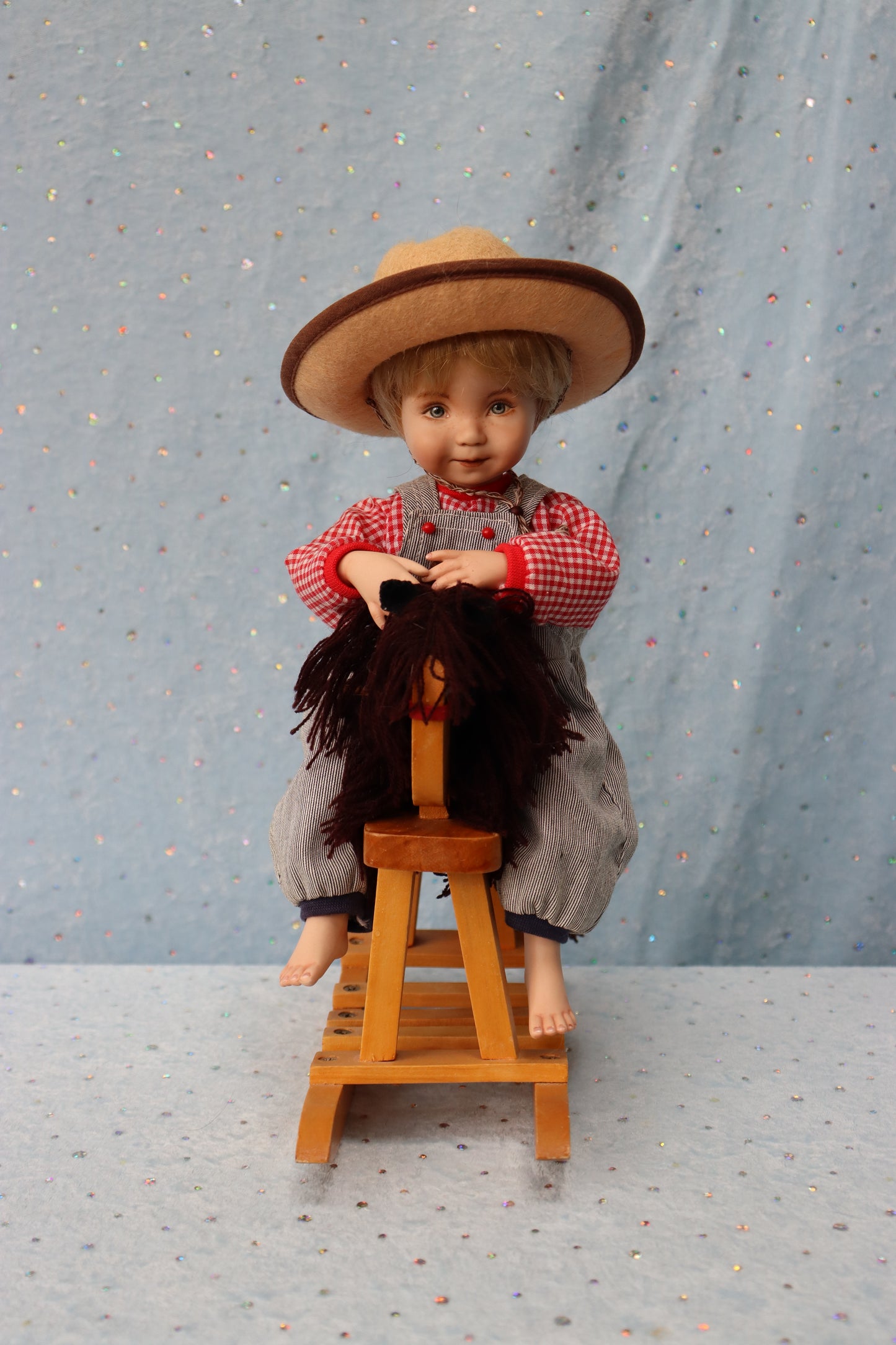 Little Lou 2 - Dianna Effner mold - 11" Porcelain Doll - OOAK