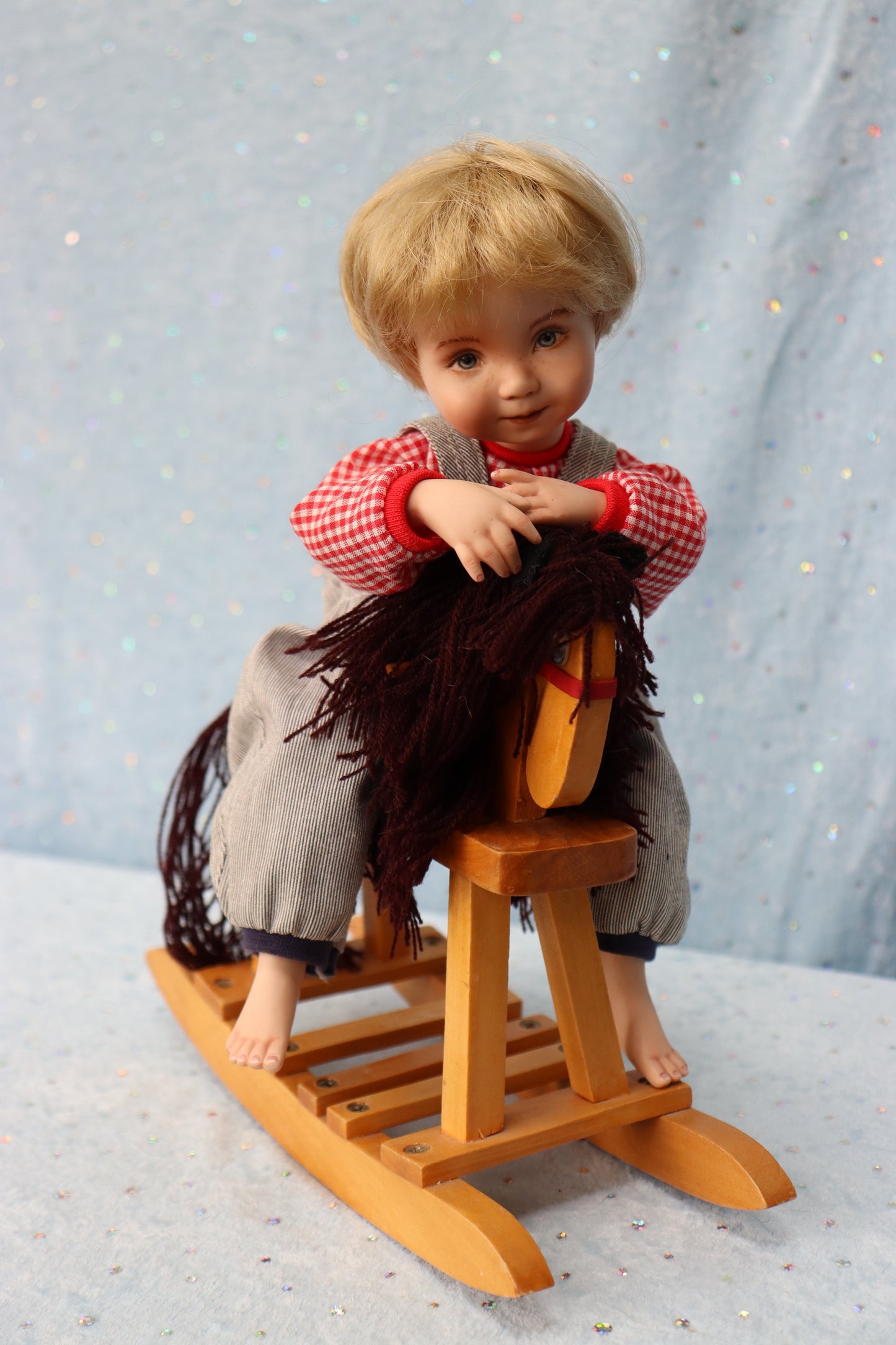 Little Lou 2 - Dianna Effner mold - 11" Porcelain Doll - OOAK