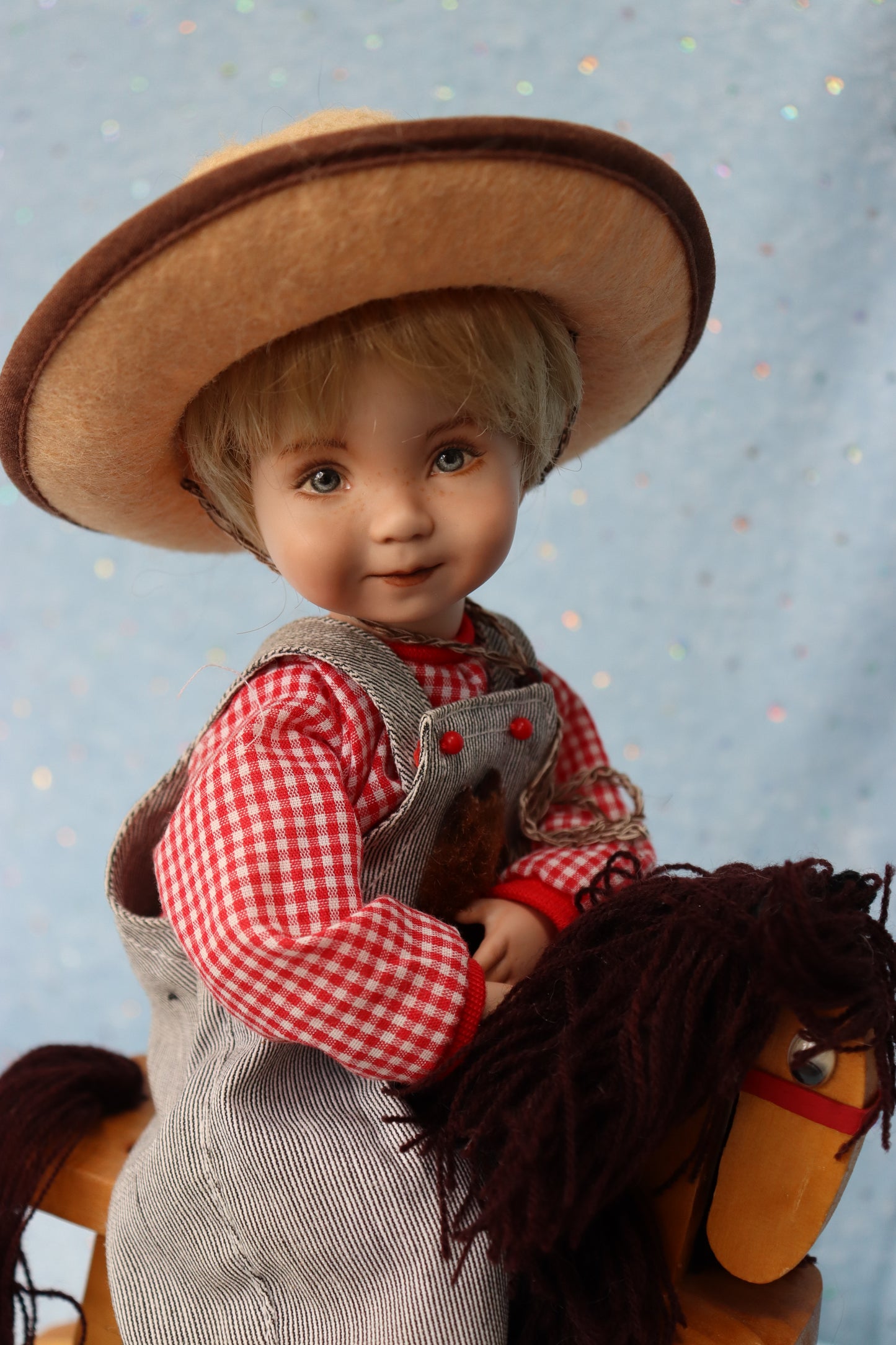 Little Lou 2 - Dianna Effner mold - 11" Porcelain Doll - OOAK